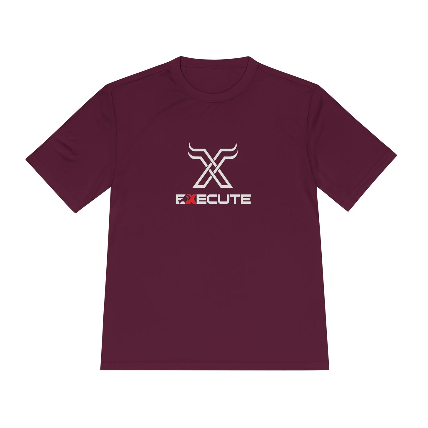 Execute Logo Performance Tee — Moisture-Wicking Athletic Shirt