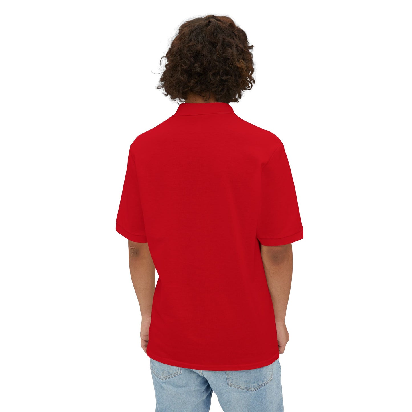 Men's Piqué Polo — Minimalist Xclusive Logo Chest Polo Shirt
