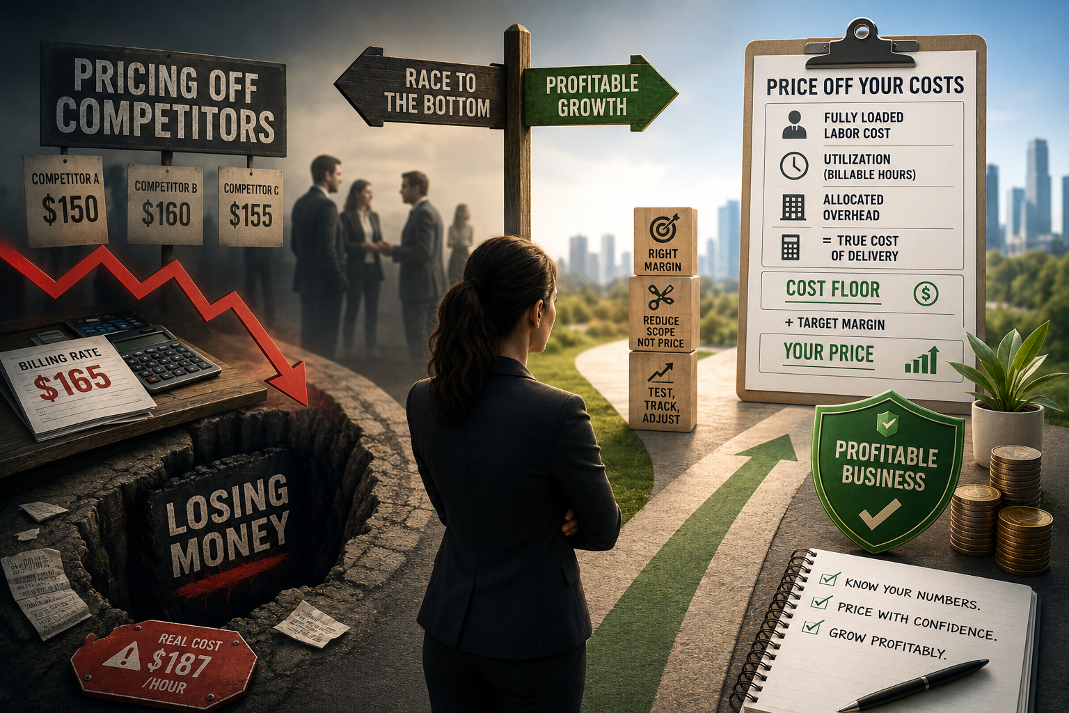 Stop Pricing Off Your Competitors and Start Pricing Off Your Costs