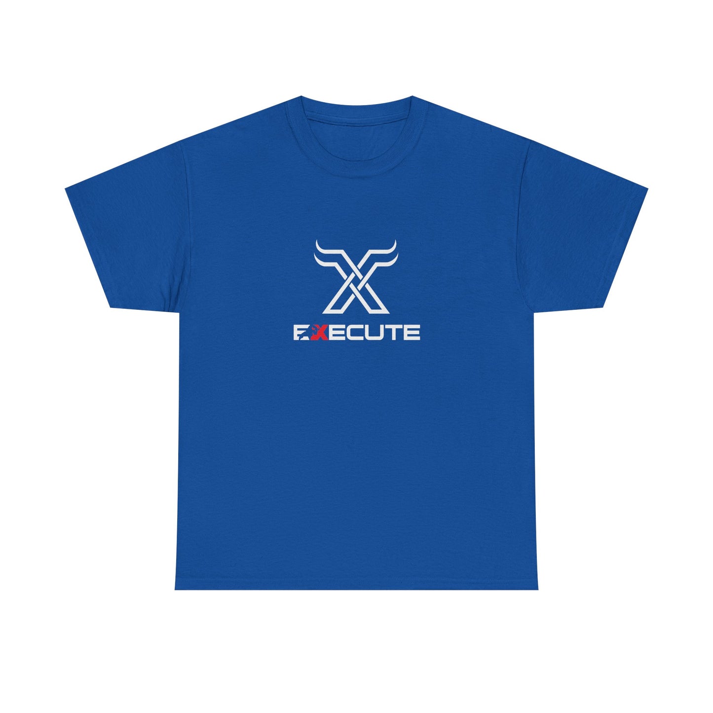 Execute Logo Tee — Minimalist Motivational Graphic T-Shirt
