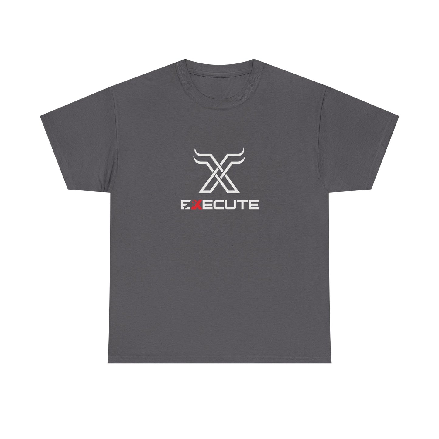 Execute Logo Tee — Minimalist Motivational Graphic T-Shirt