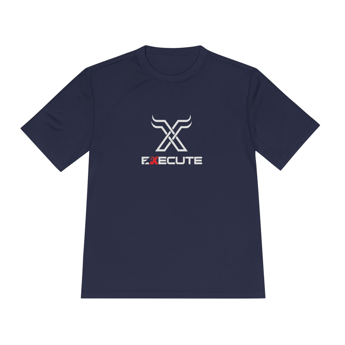 Execute Logo Performance Tee — Moisture-Wicking Athletic Shirt
