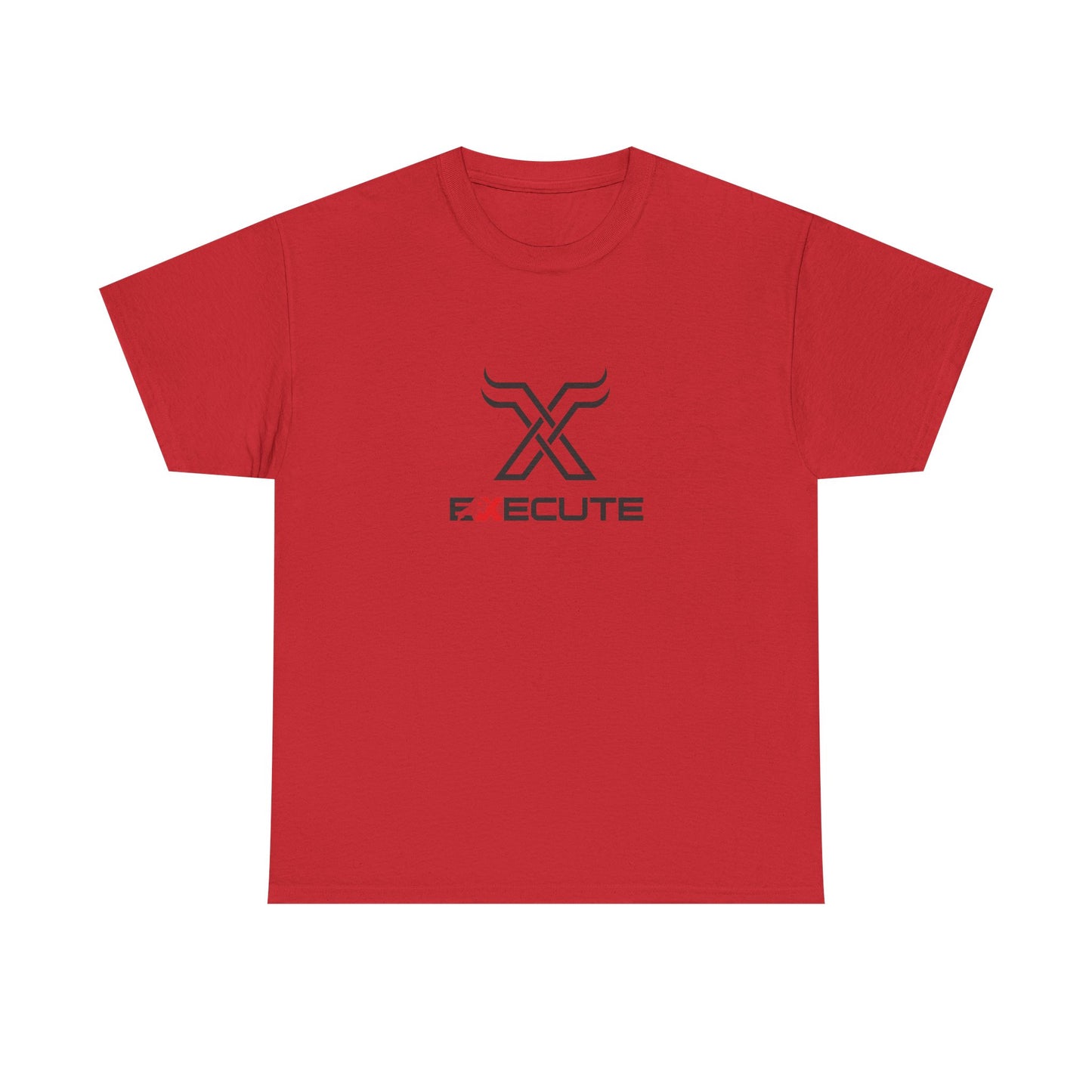 Execute Logo Tee — Minimalist Motivational Graphic T-Shirt