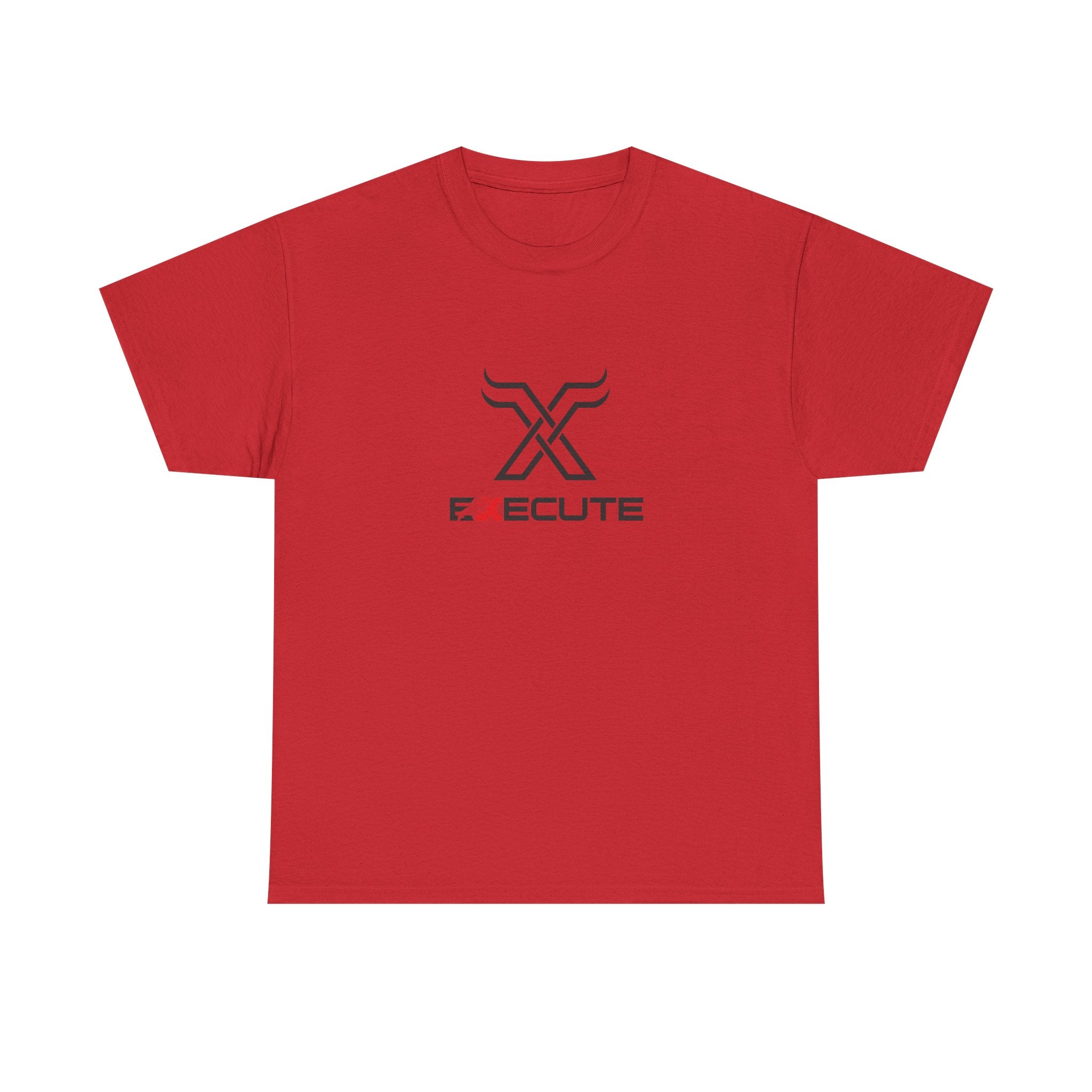 Execute Logo Tee — Minimalist Motivational Graphic T-Shirt