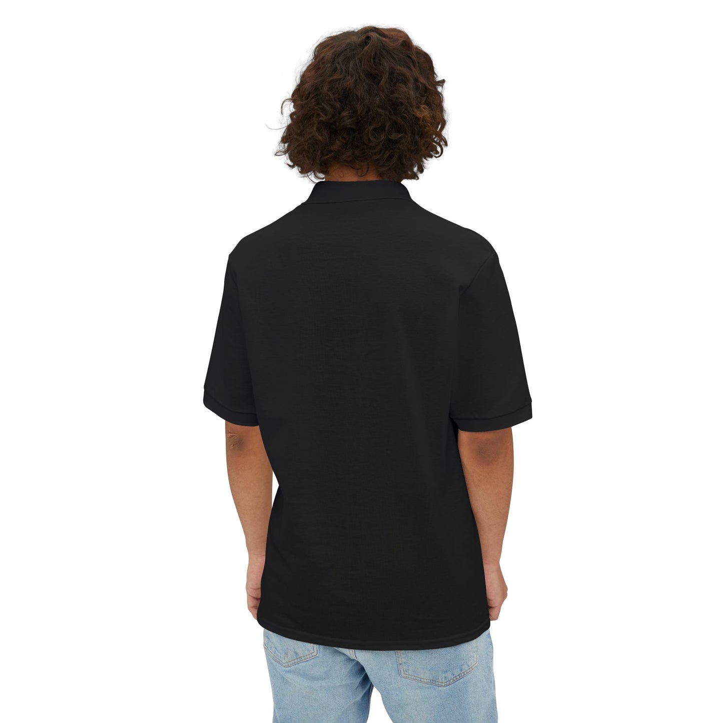 Men's Piqué Polo — Minimalist Xclusive Logo Chest Polo Shirt