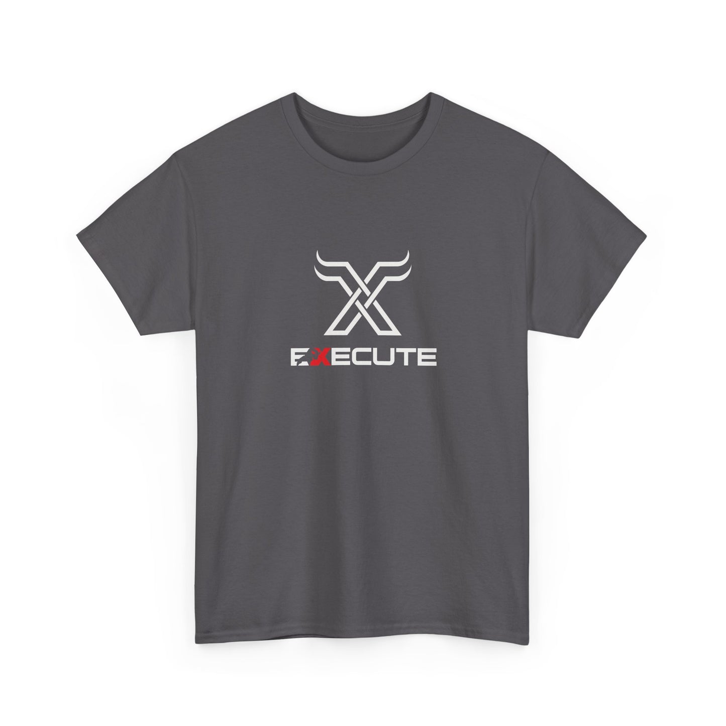 Execute Logo Tee — Minimalist Motivational Graphic T-Shirt