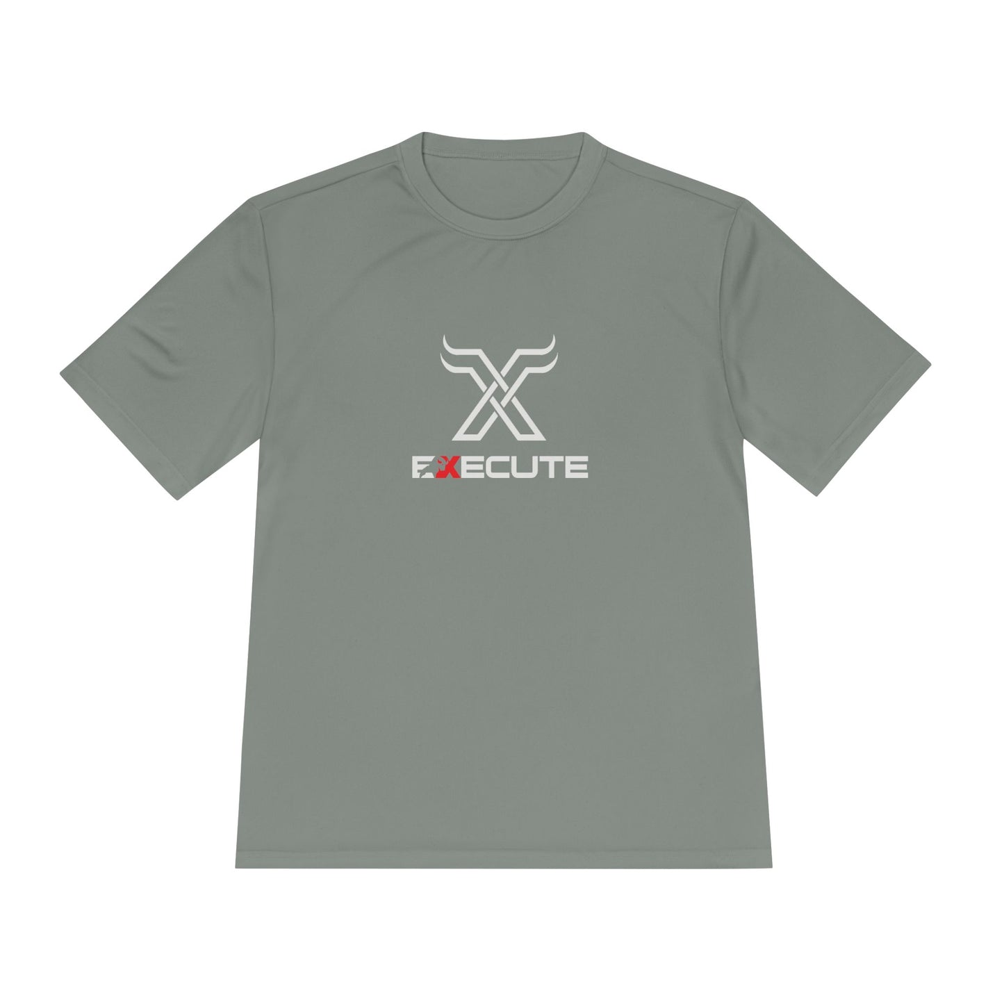 Execute Logo Performance Tee — Moisture-Wicking Athletic Shirt