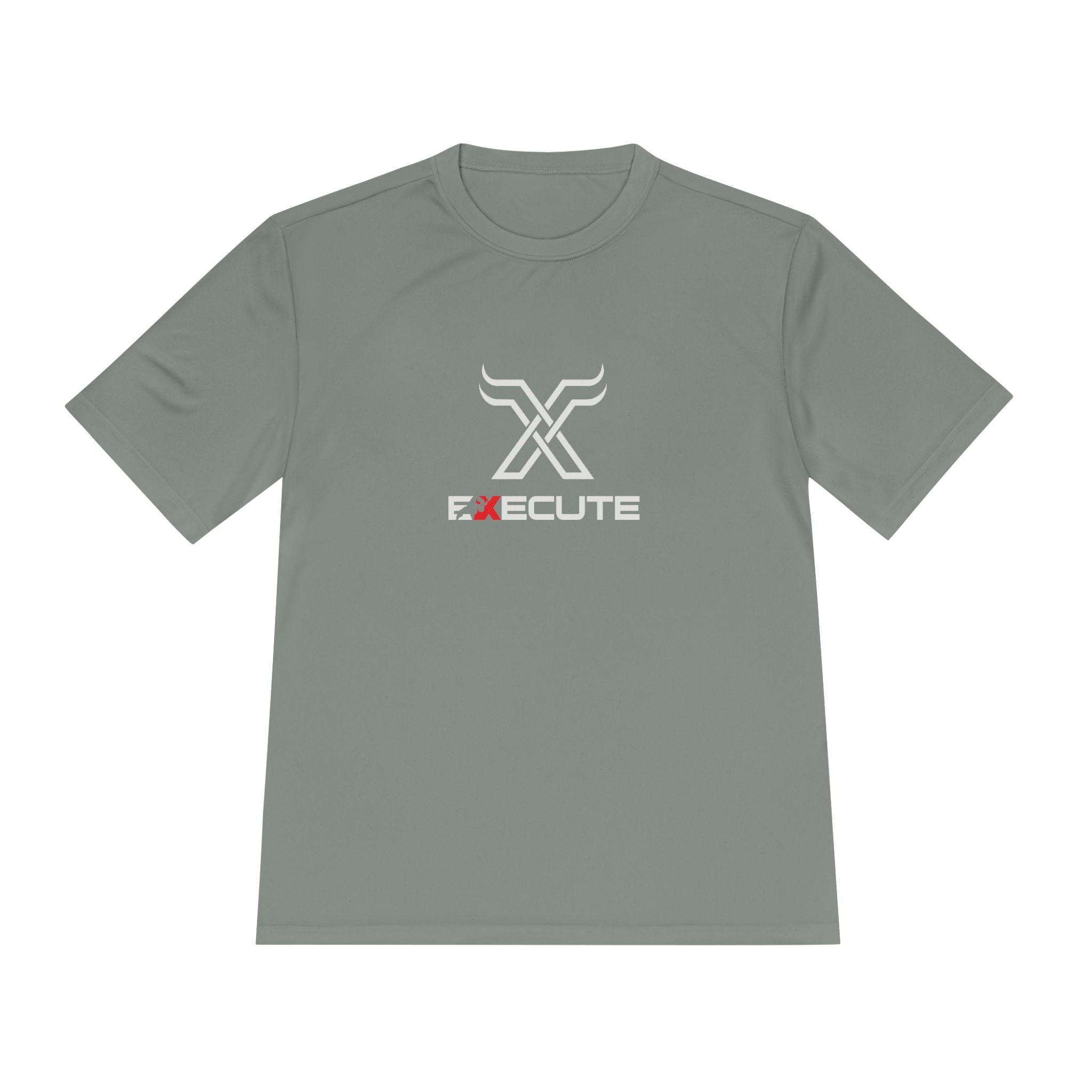 Execute Logo Performance Tee — Moisture-Wicking Athletic Shirt