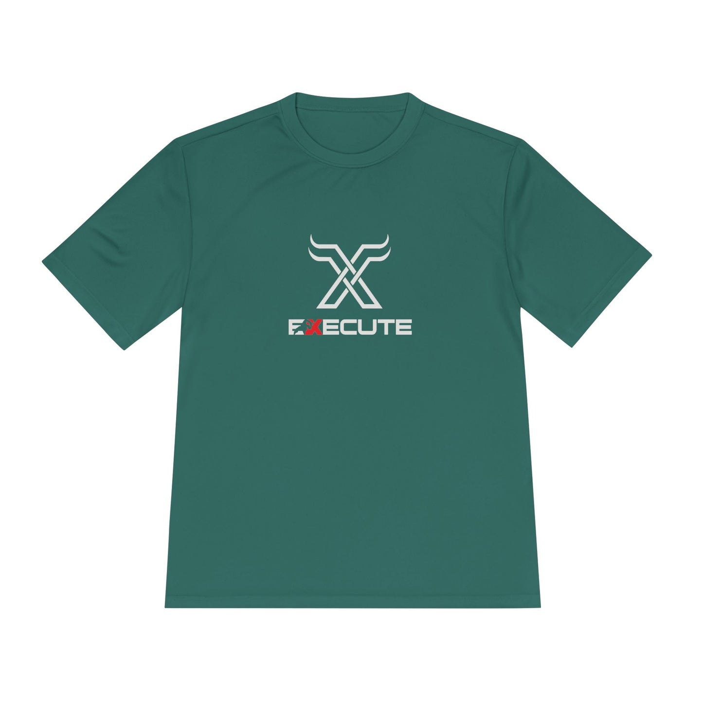 Execute Logo Performance Tee — Moisture-Wicking Athletic Shirt