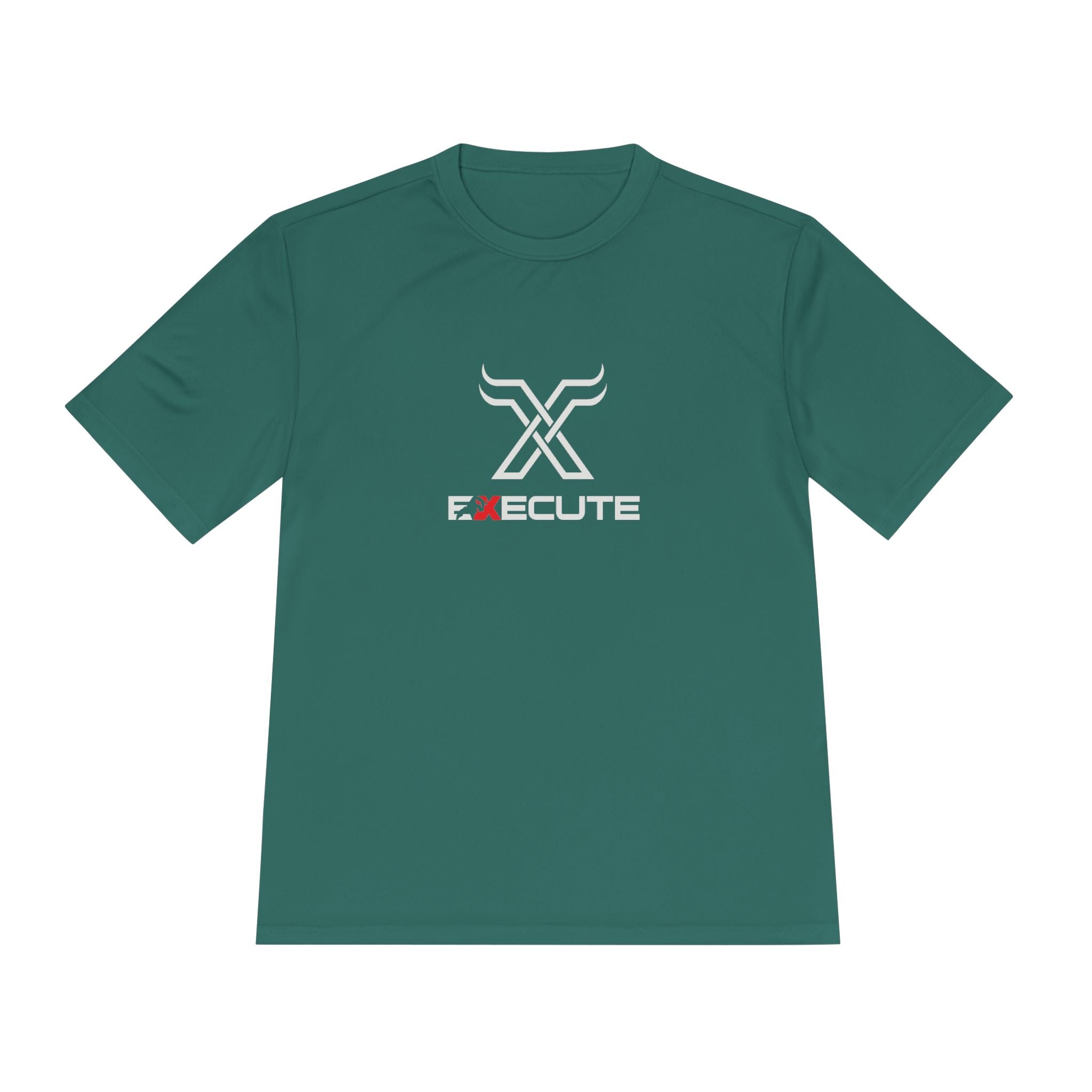 Execute Logo Performance Tee — Moisture-Wicking Athletic Shirt
