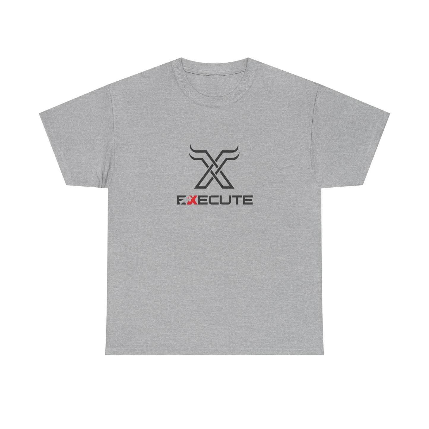 Execute Logo Tee — Minimalist Motivational Graphic T-Shirt