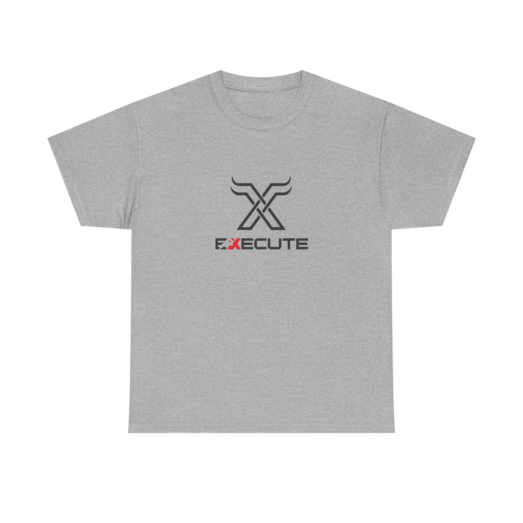 Execute Logo Tee — Minimalist Motivational Graphic T-Shirt
