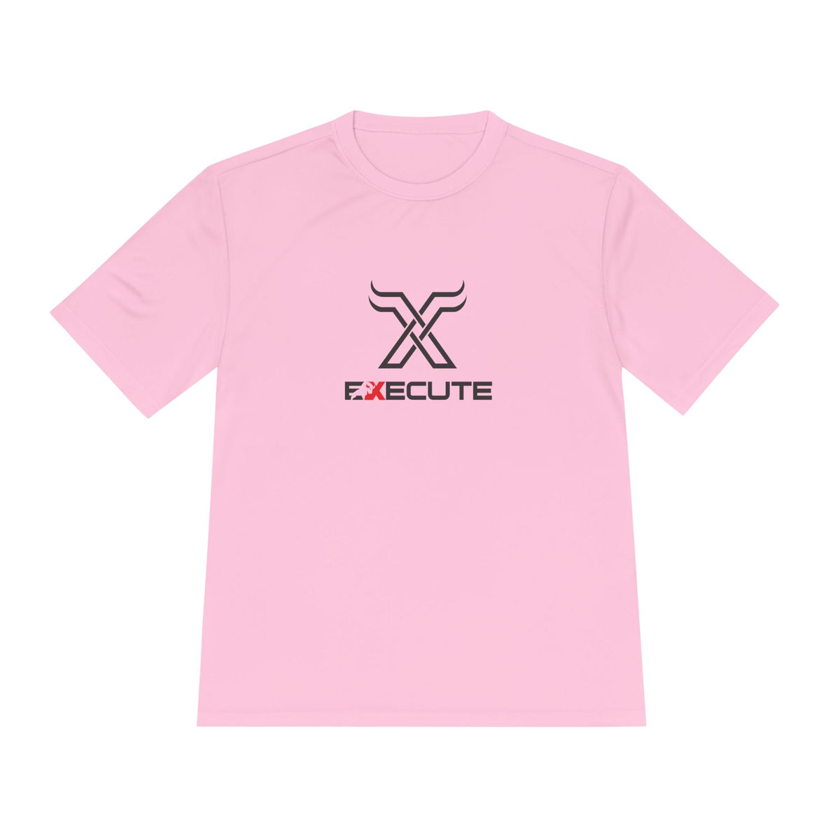 Execute Logo Performance Tee — Moisture-Wicking Athletic Shirt