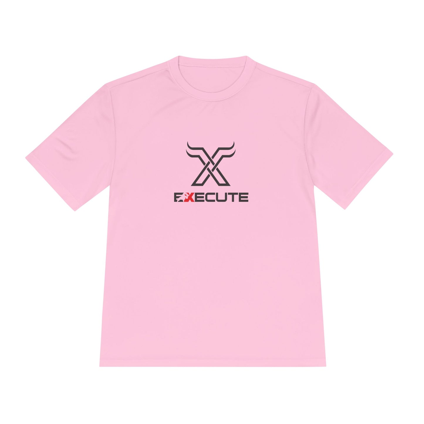 Execute Logo Performance Tee — Moisture-Wicking Athletic Shirt