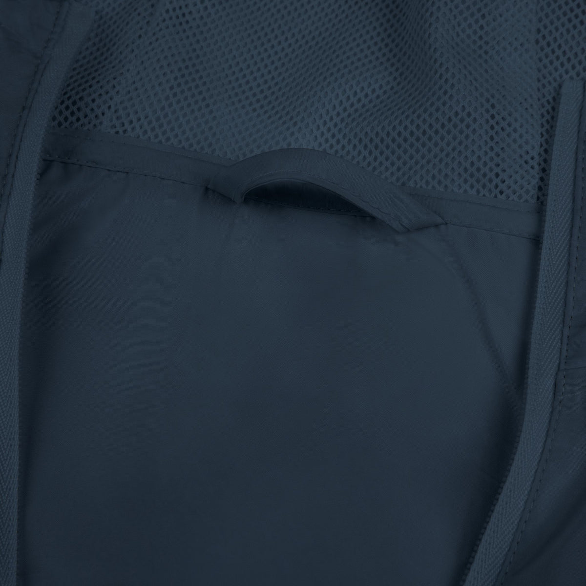 Windbreaker Jacket — Minimal Crossed Swords Logo (White Camo)
