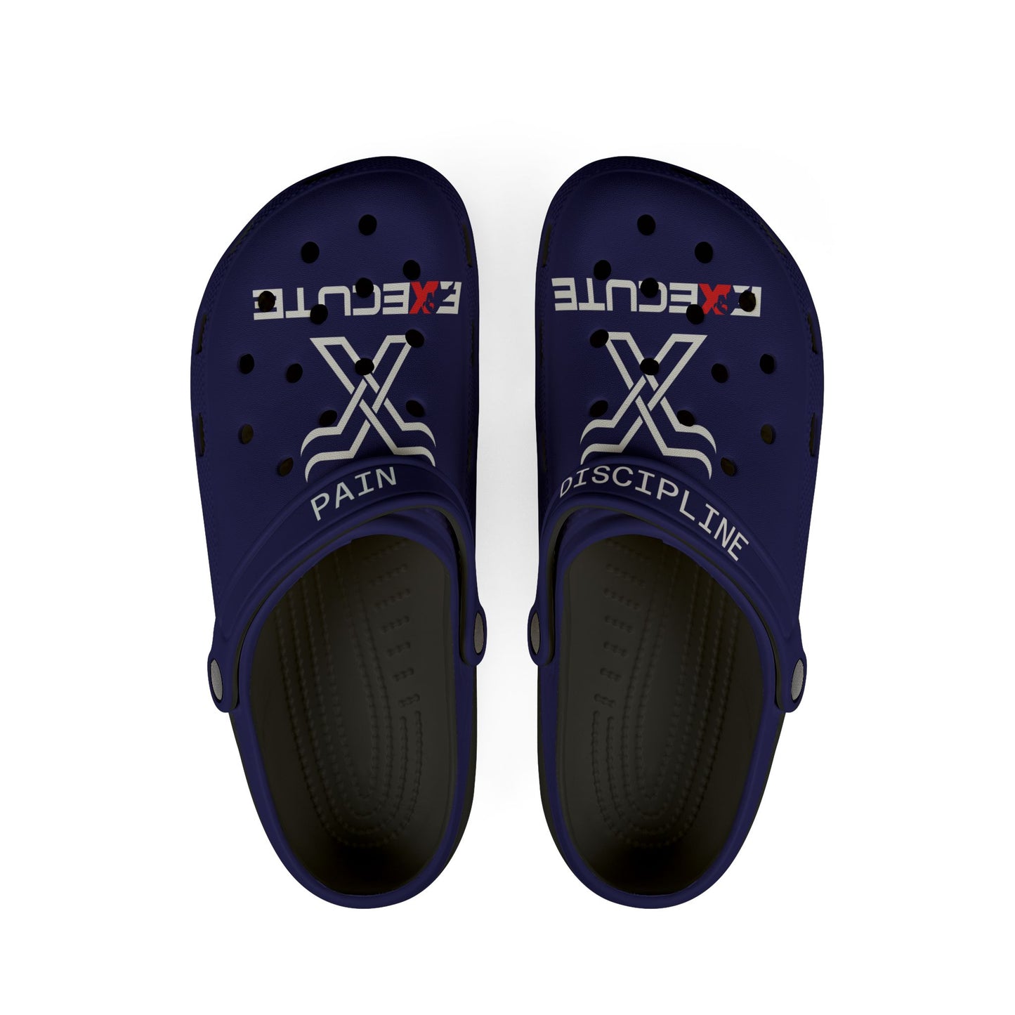 Navy EVA Foam Clogs — Lightweight Slip-On Garden & Beach Shoes