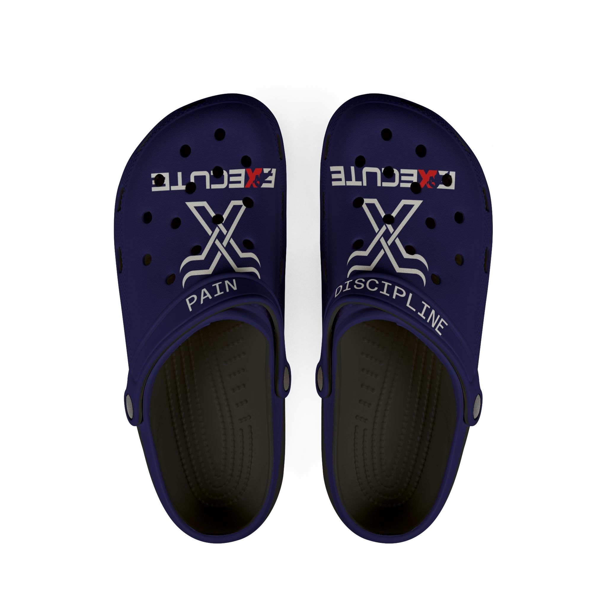 Navy EVA Foam Clogs — Lightweight Slip-On Garden & Beach Shoes