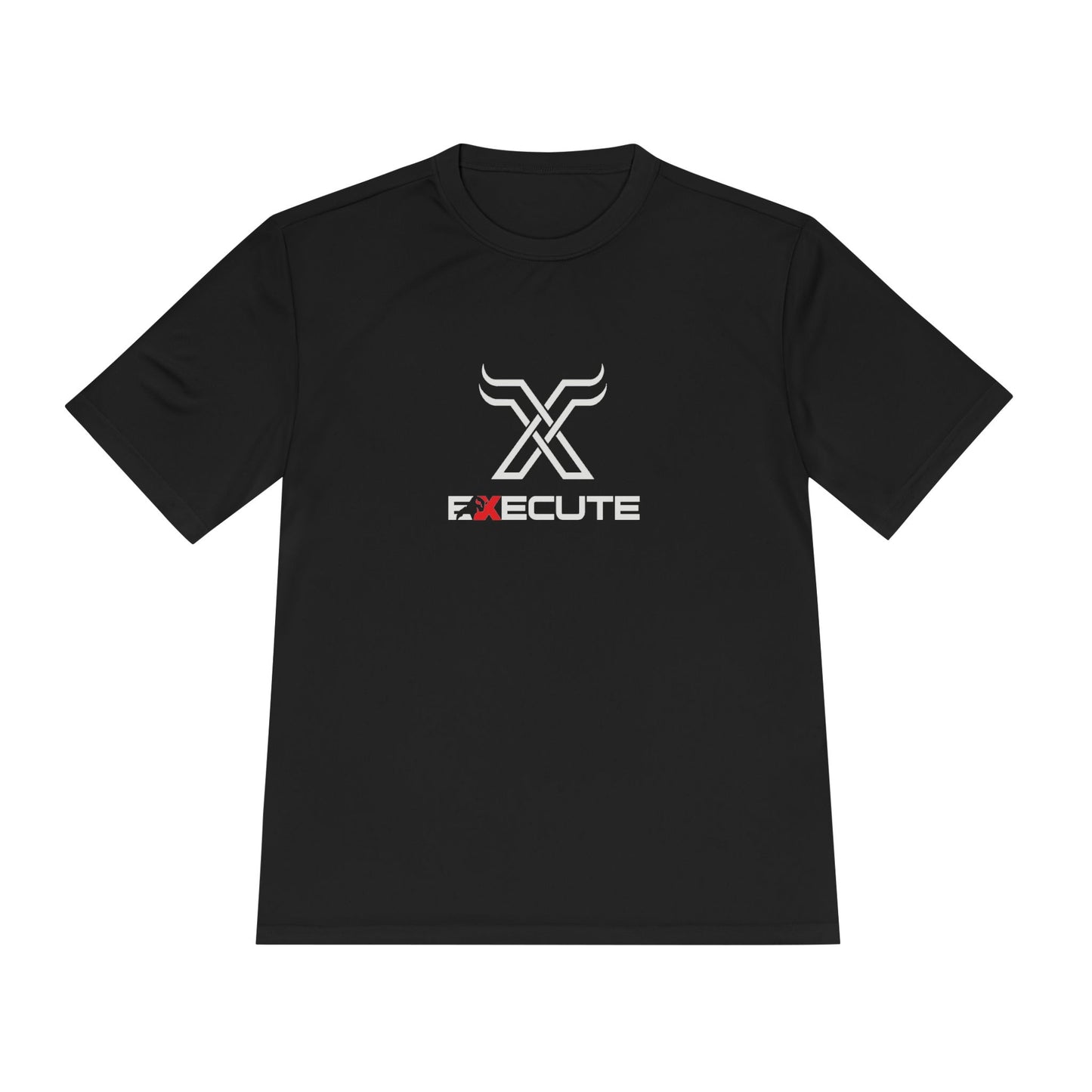 Execute Logo Performance Tee — Moisture-Wicking Athletic Shirt