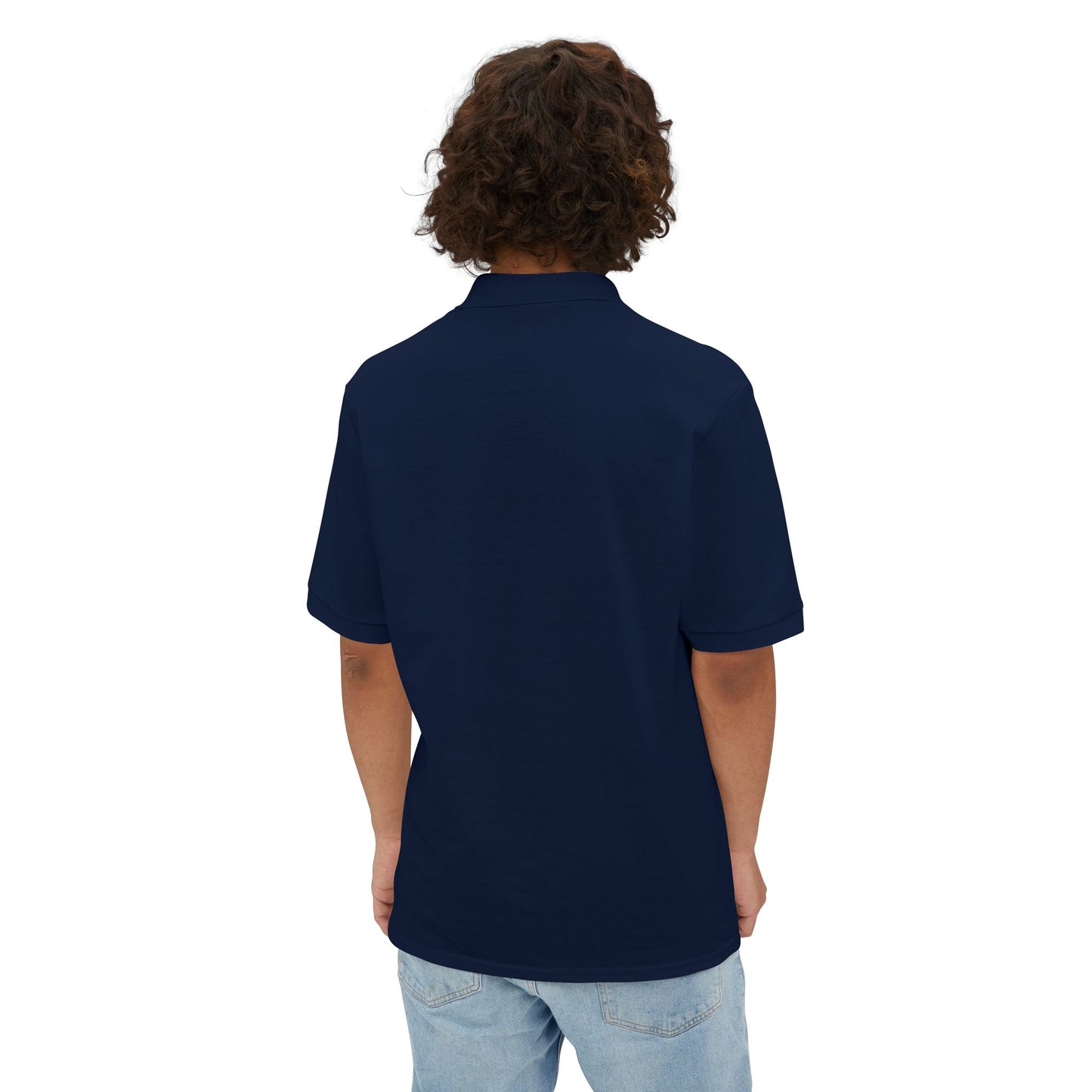 Men's Piqué Polo — Minimalist Xclusive Logo Chest Polo Shirt