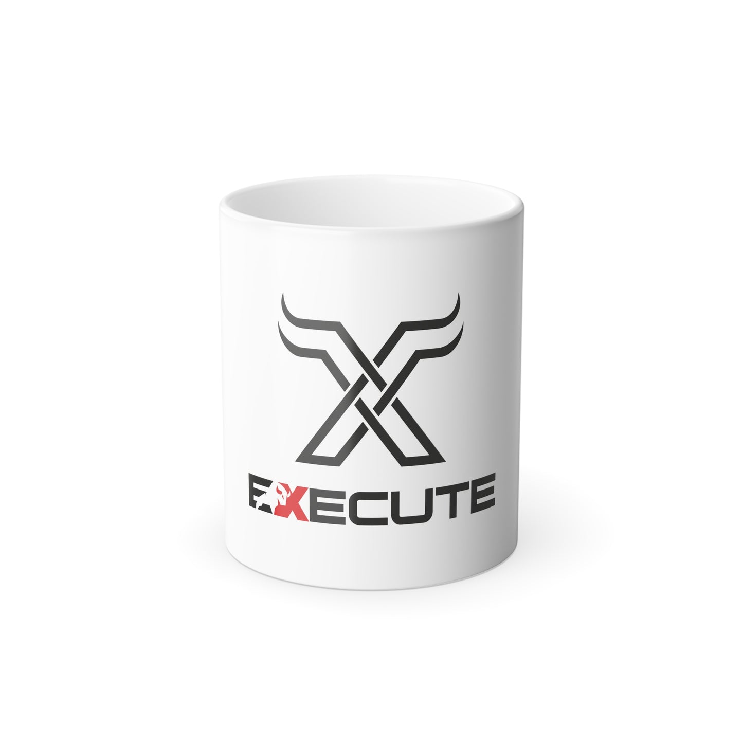 Execute Logo Color-Morph Mug (11oz) — Heat-Activated Coffee Cup