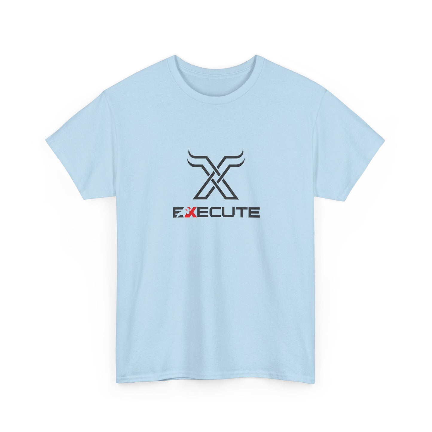 Execute Logo Tee — Minimalist Motivational Graphic T-Shirt
