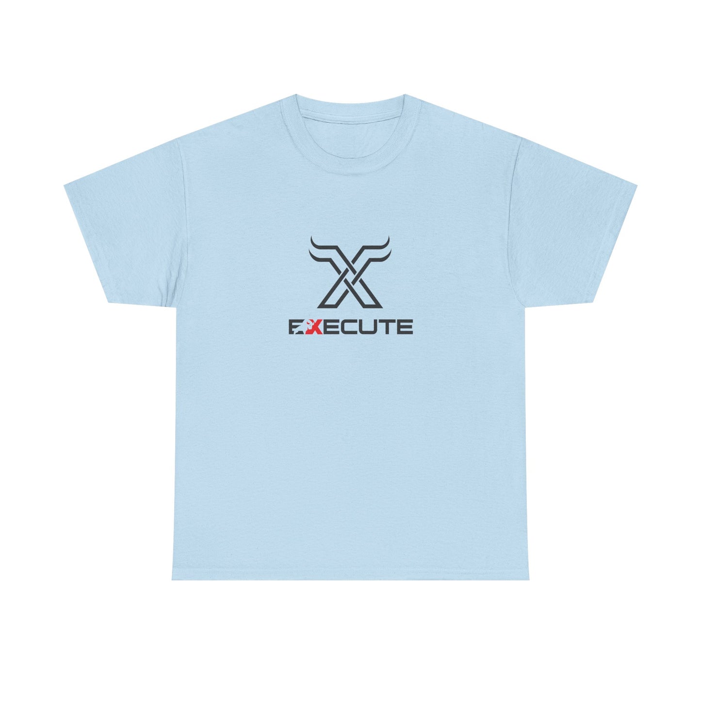 Execute Logo Tee — Minimalist Motivational Graphic T-Shirt