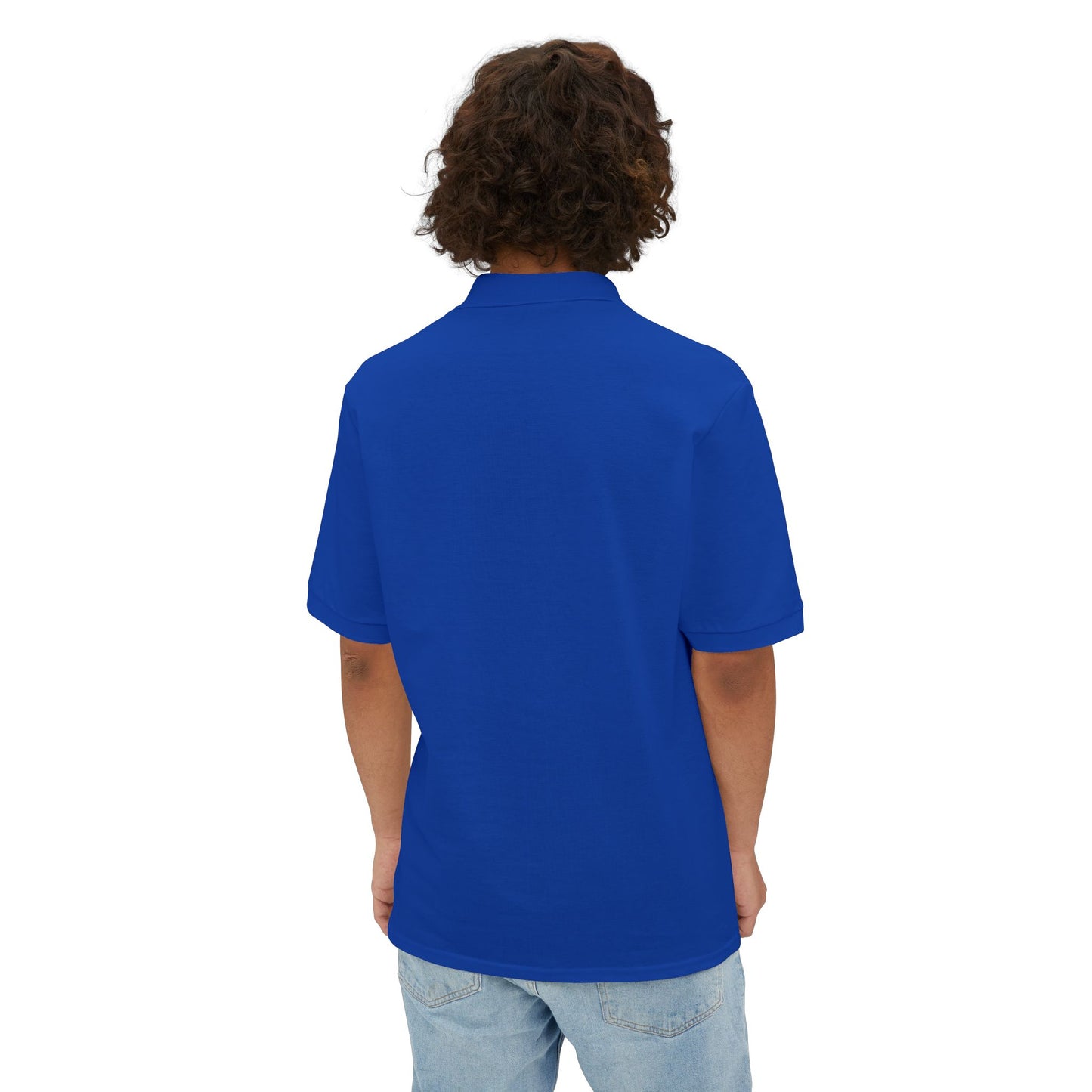 Men's Piqué Polo — Minimalist Xclusive Logo Chest Polo Shirt