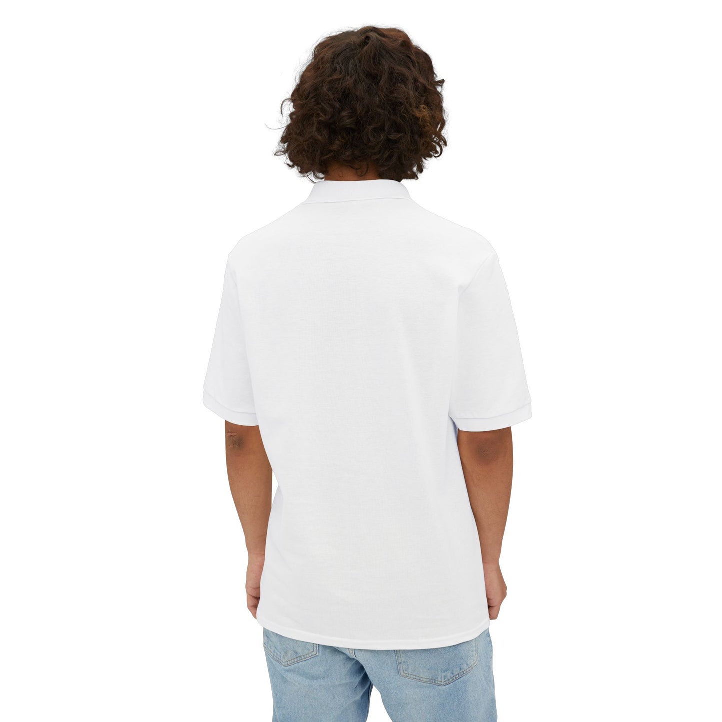 Men's Piqué Polo — Minimalist Xclusive Logo Chest Polo Shirt