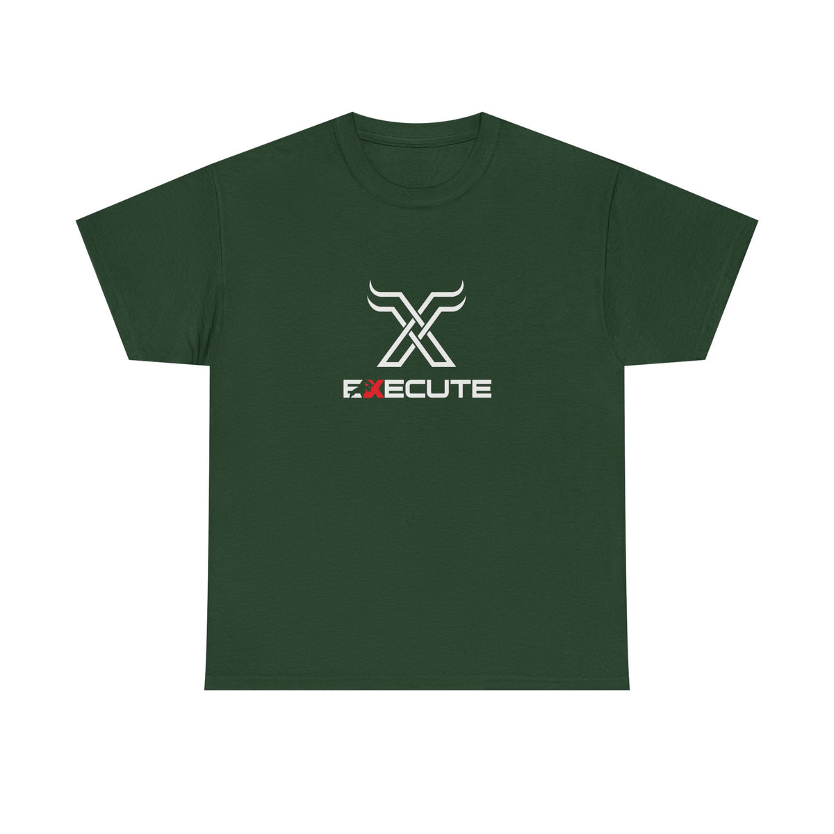 Execute Logo Tee — Minimalist Motivational Graphic T-Shirt
