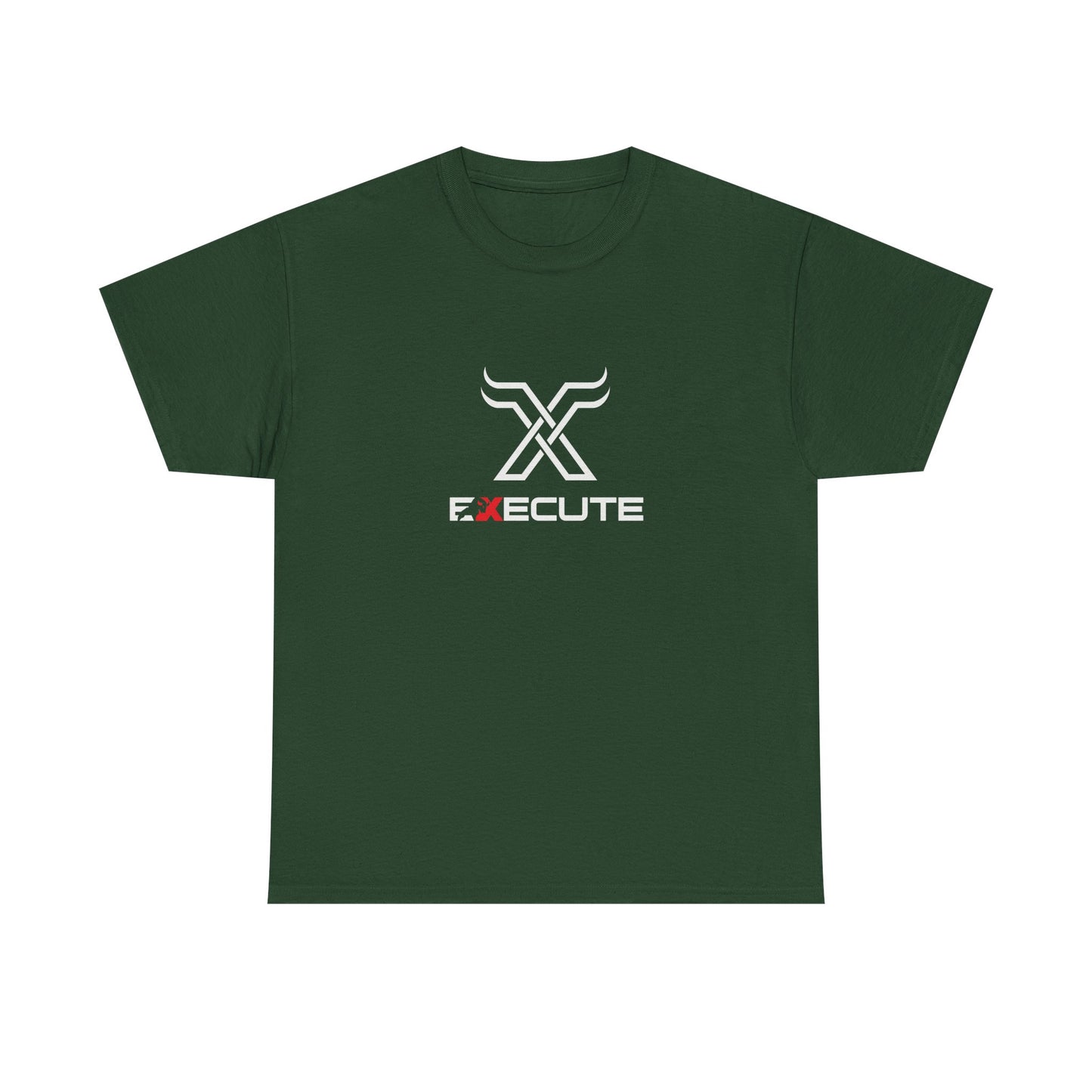 Execute Logo Tee — Minimalist Motivational Graphic T-Shirt