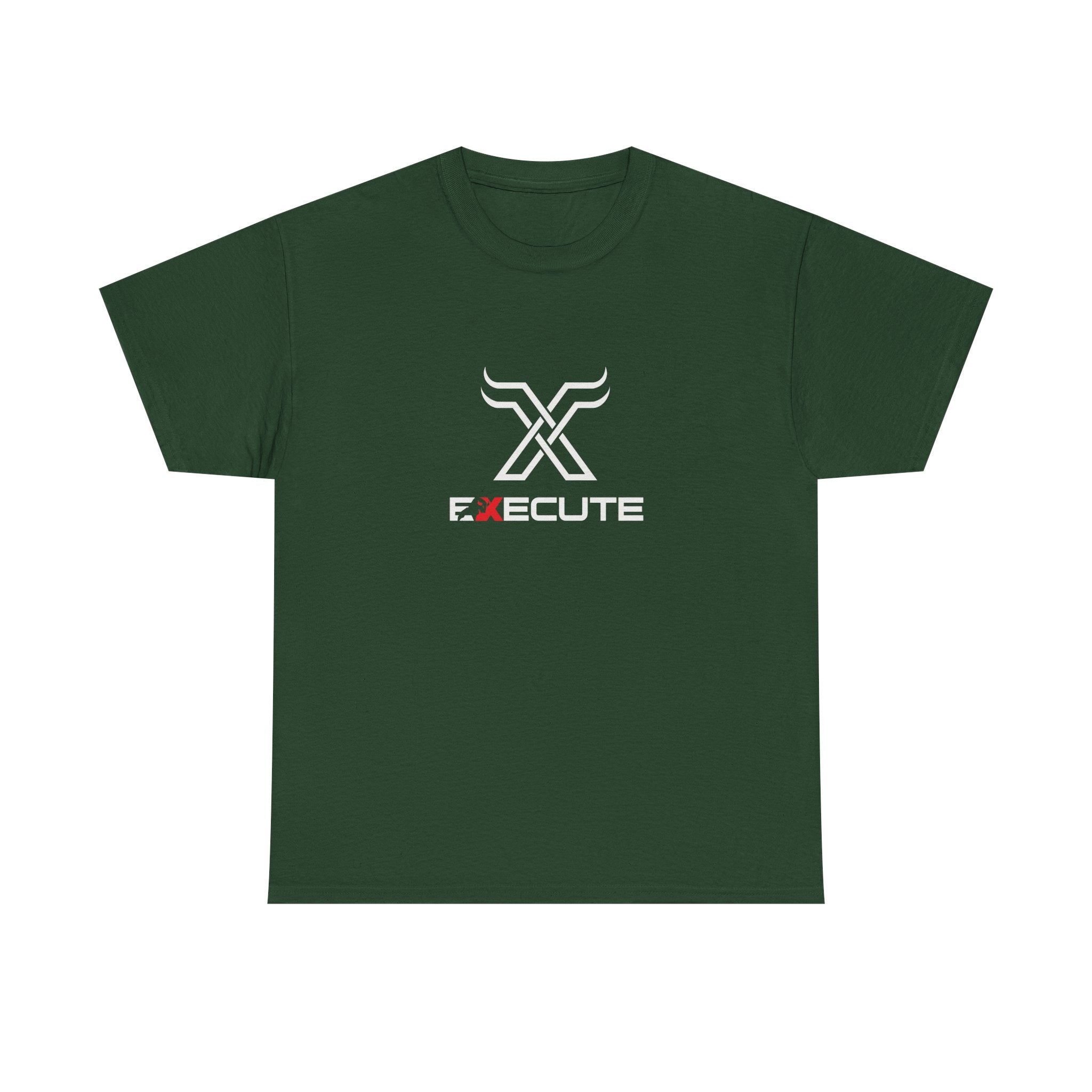 Execute Logo Tee — Minimalist Motivational Graphic T-Shirt