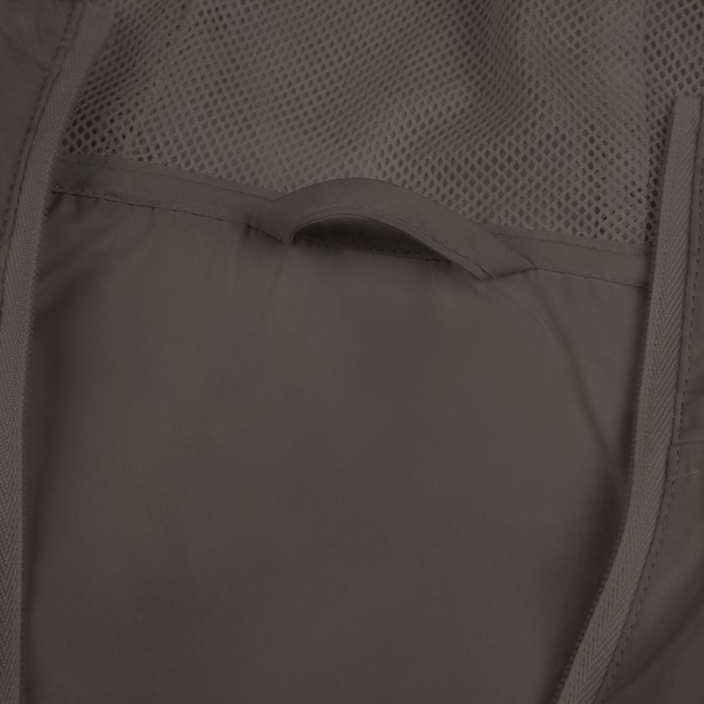 Windbreaker Jacket — Minimal Crossed Swords Logo (White Camo)