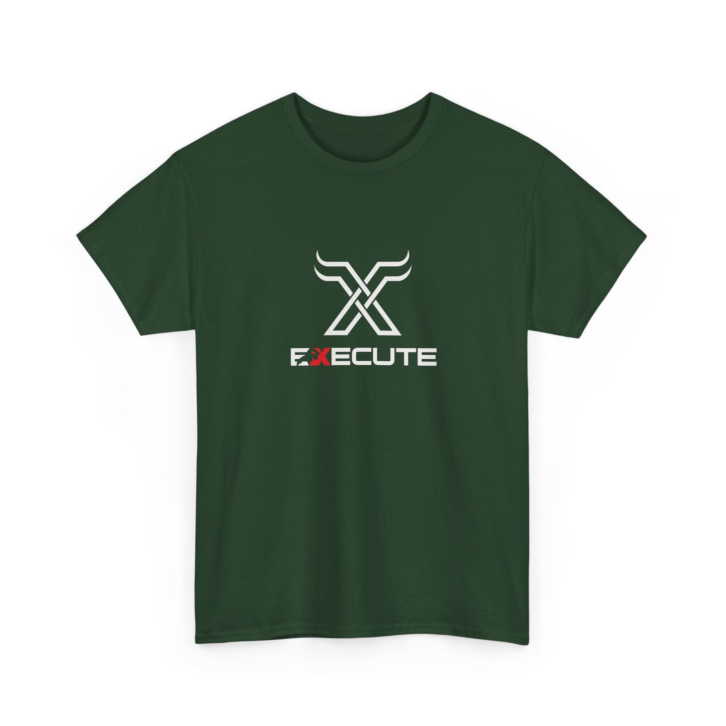 Execute Logo Tee — Minimalist Motivational Graphic T-Shirt