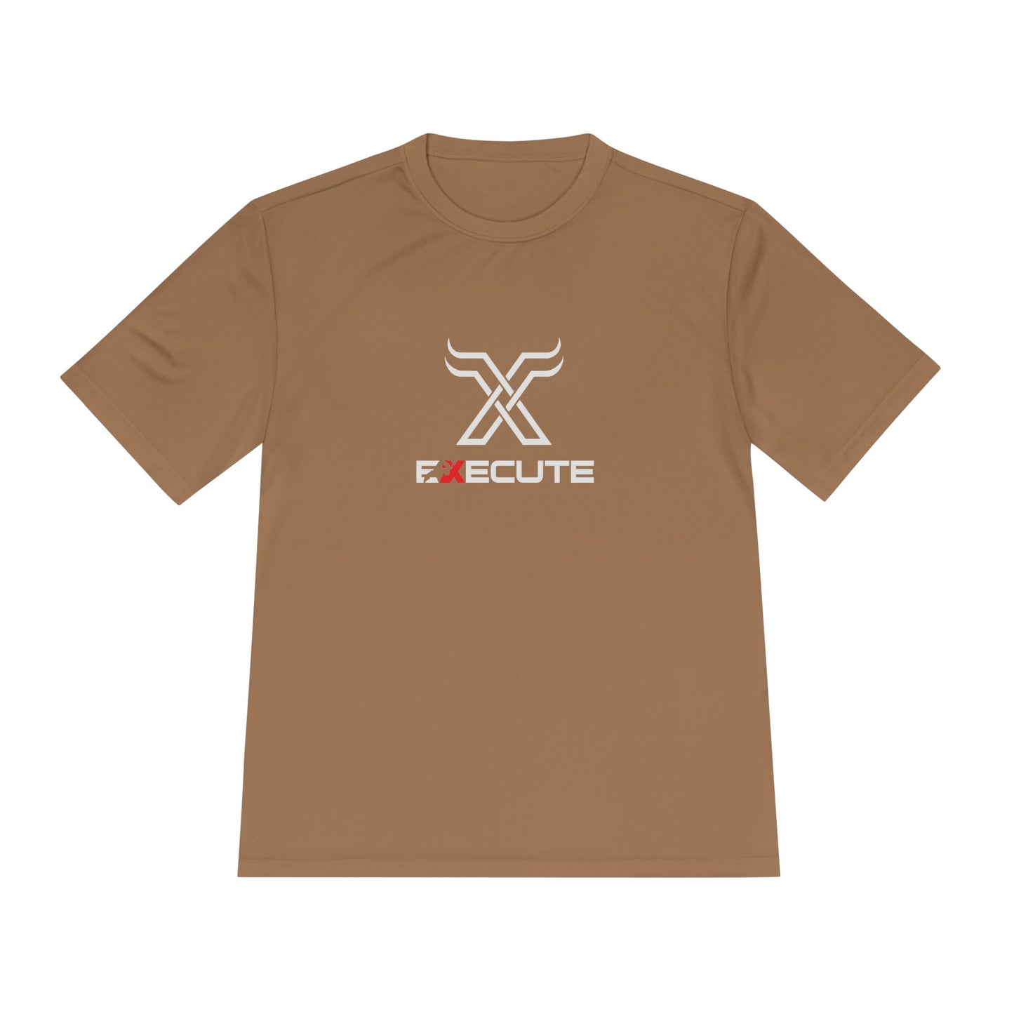 Execute Logo Performance Tee — Moisture-Wicking Athletic Shirt