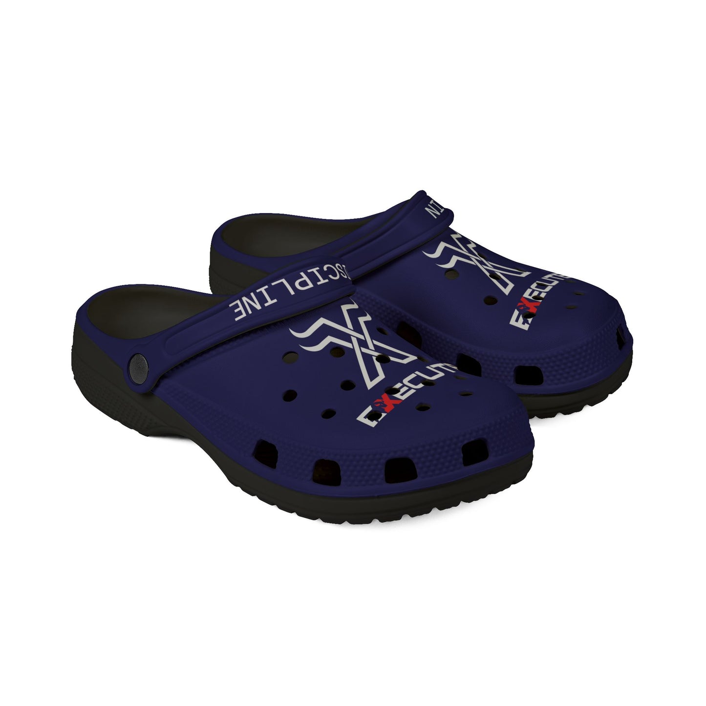 Navy EVA Foam Clogs — Lightweight Slip-On Garden & Beach Shoes