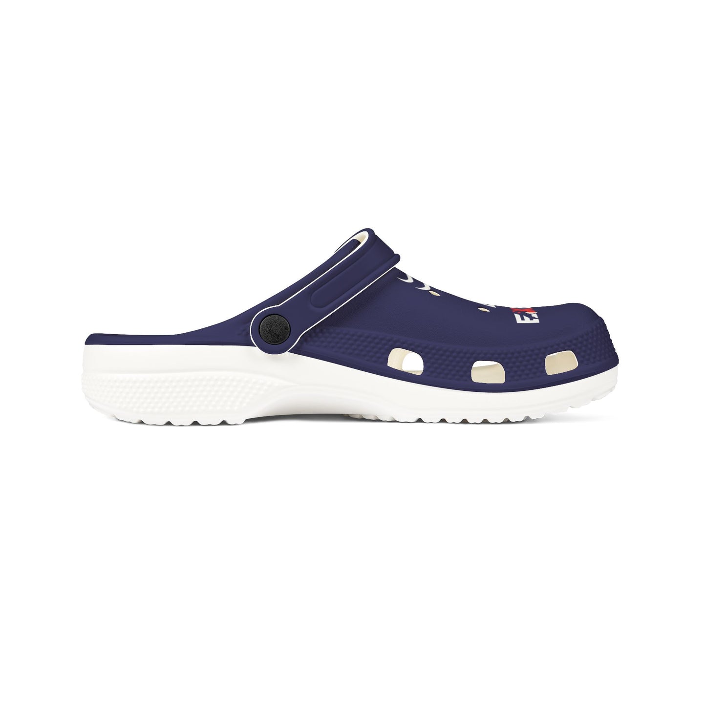 Navy EVA Foam Clogs — Lightweight Slip-On Garden & Beach Shoes