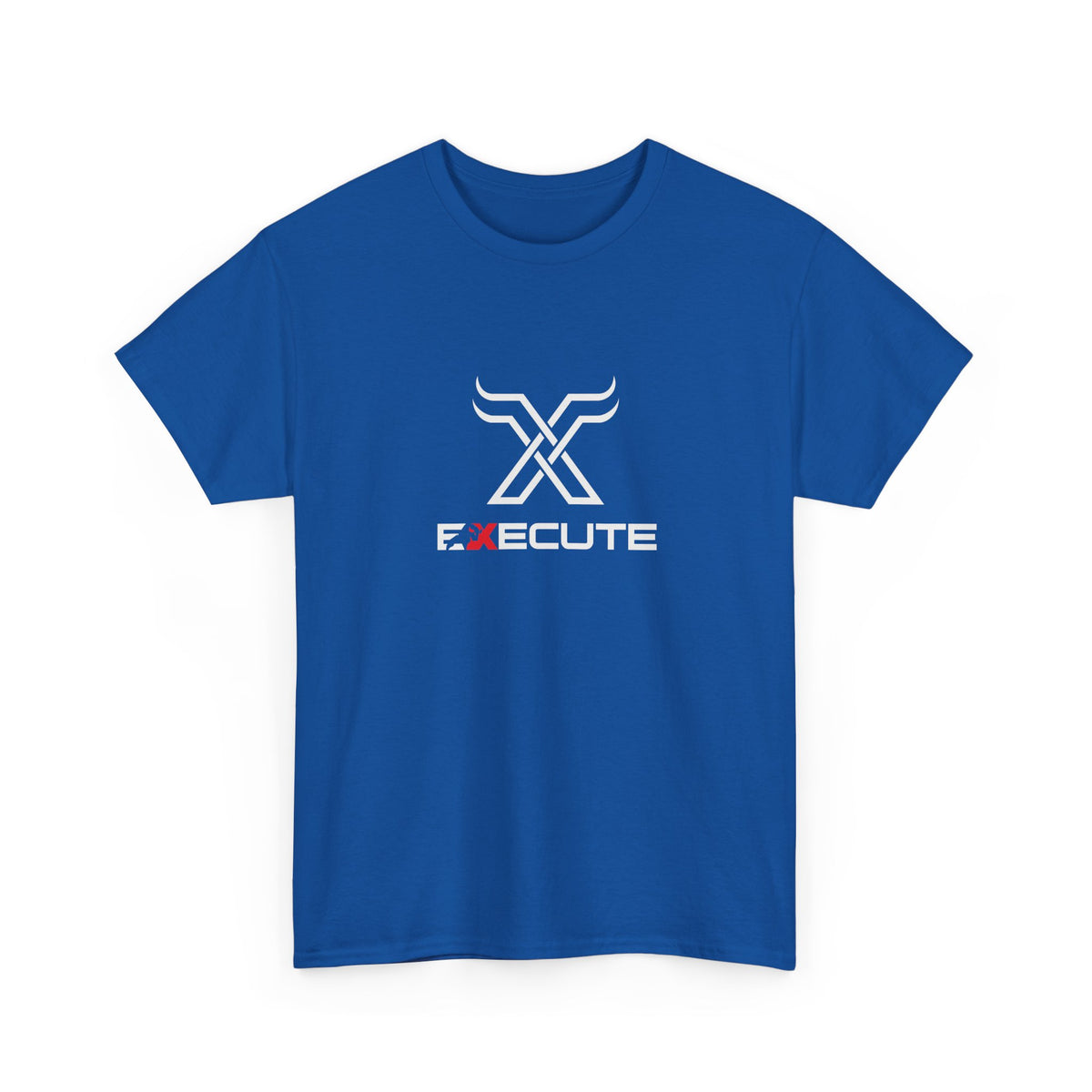 Execute Logo Tee — Minimalist Motivational Graphic T-Shirt