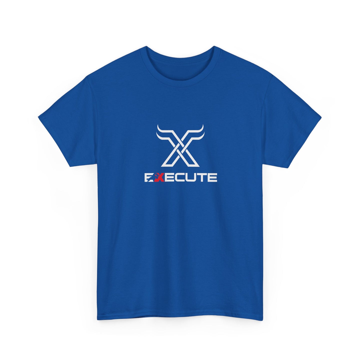 Execute Logo Tee — Minimalist Motivational Graphic T-Shirt