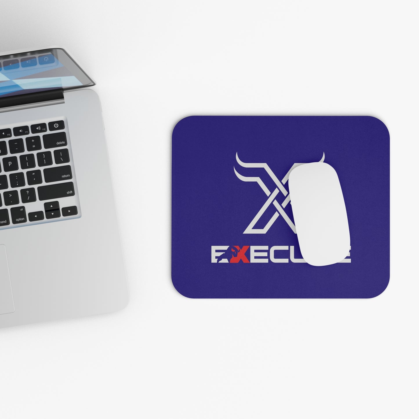 Execute Logo Mouse Pad — Non-Slip Gaming & Office Desk Mat