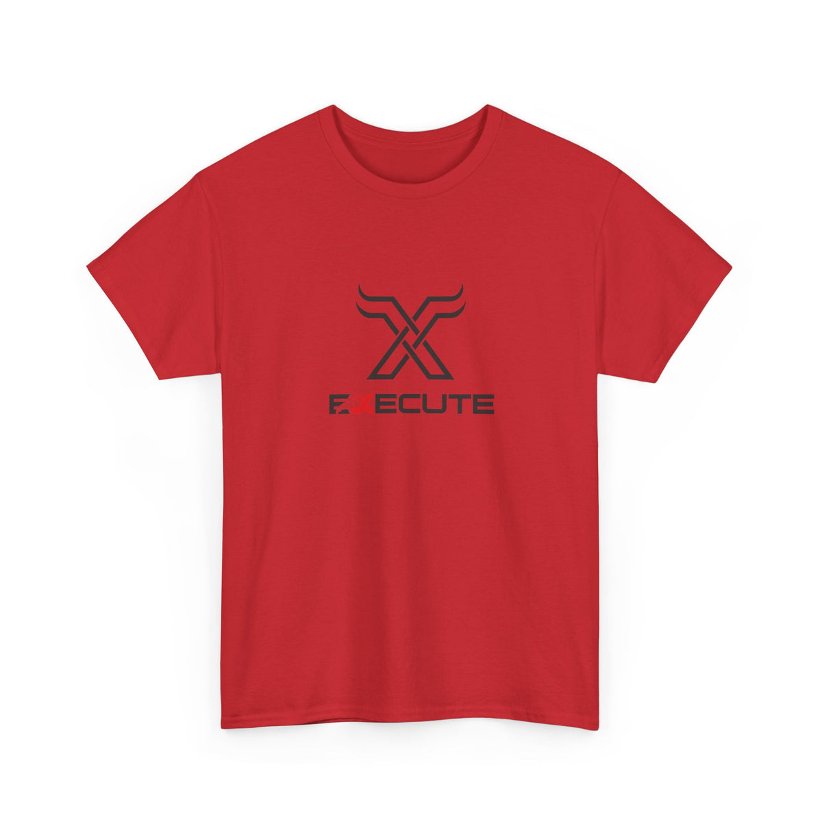 Execute Logo Tee — Minimalist Motivational Graphic T-Shirt