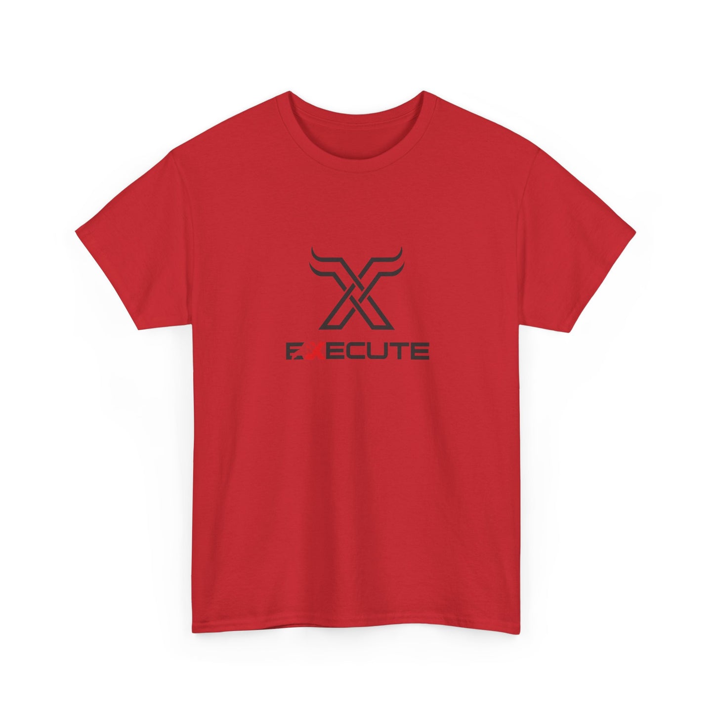 Execute Logo Tee — Minimalist Motivational Graphic T-Shirt