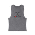 Execute Logo Stonewash Tank Top — Athletic Muscle Tee with Minimalist X Emblem