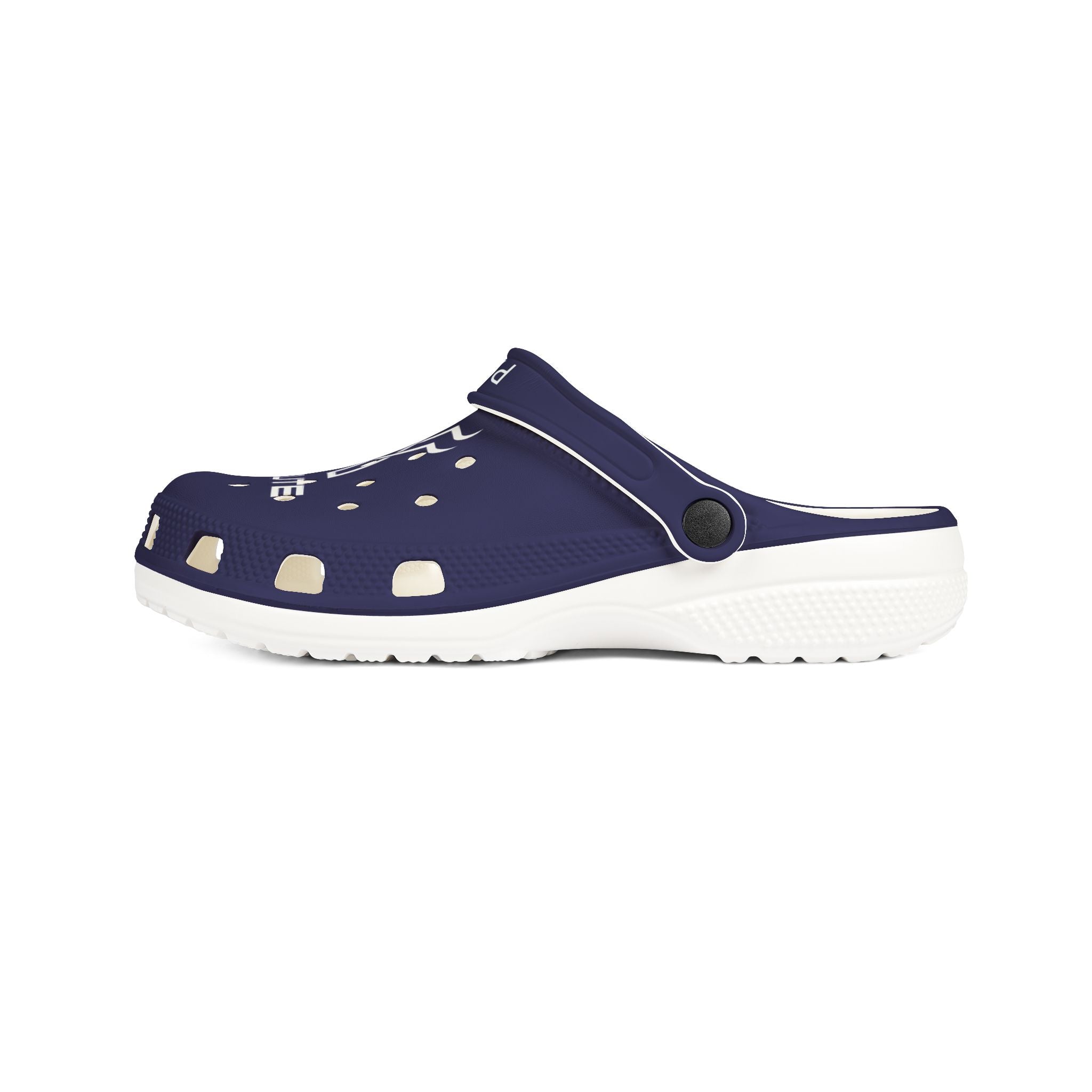 Navy EVA Foam Clogs — Lightweight Slip-On Garden & Beach Shoes