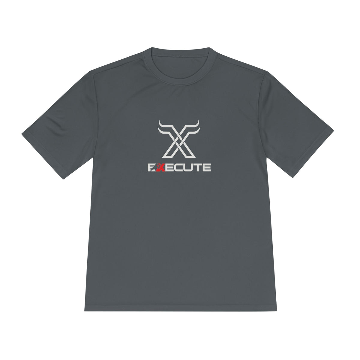 Execute Logo Performance Tee — Moisture-Wicking Athletic Shirt