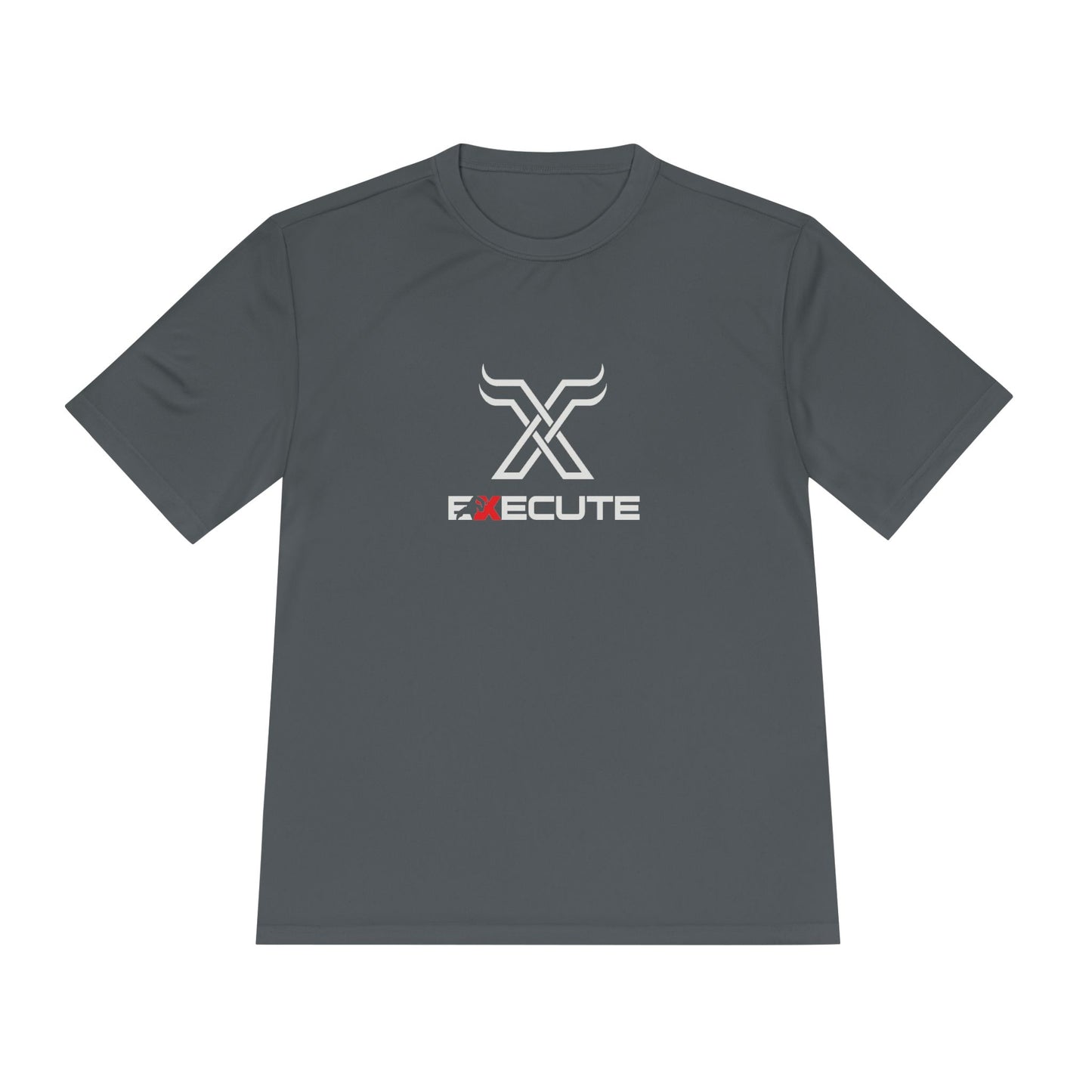 Execute Logo Performance Tee — Moisture-Wicking Athletic Shirt