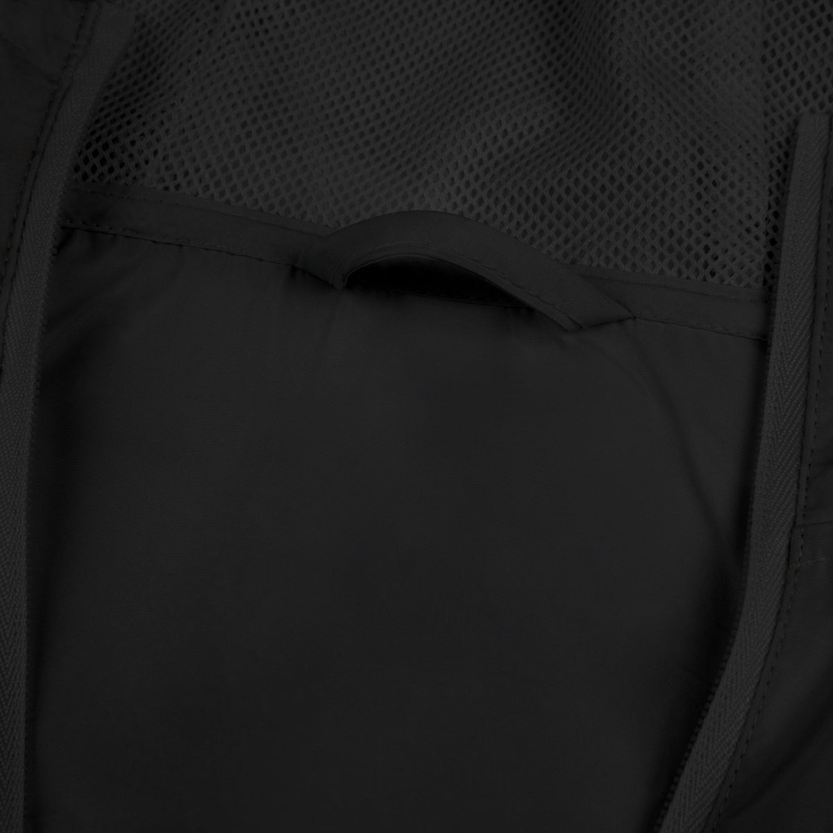 Windbreaker Jacket — Minimal Crossed Swords Logo (White Camo)