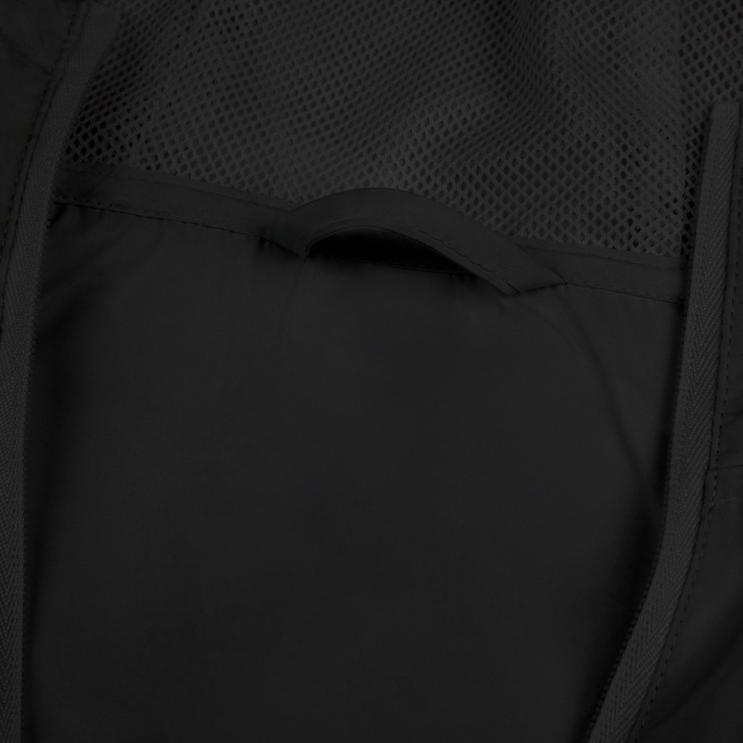 Windbreaker Jacket — Minimal Crossed Swords Logo (White Camo)