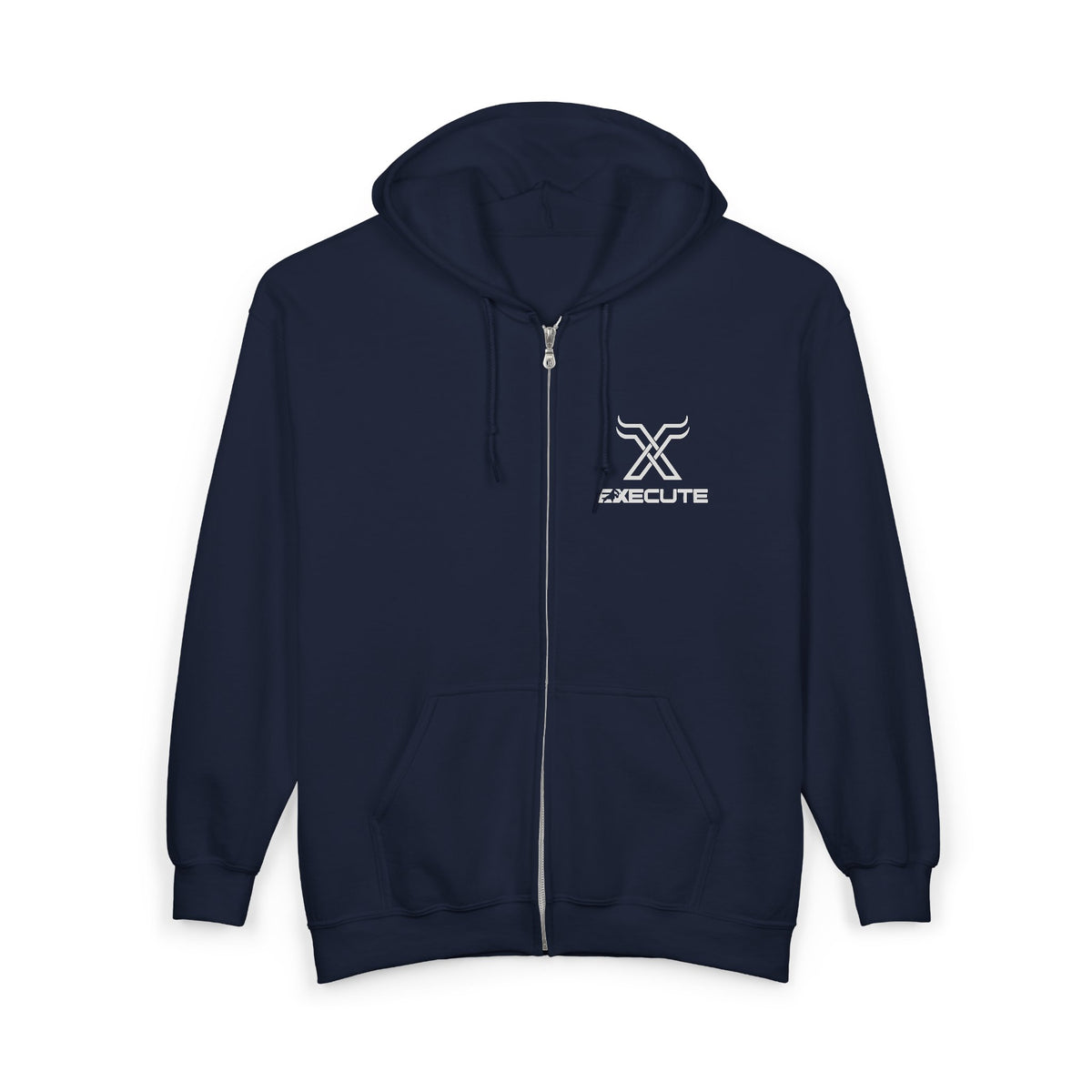 Execute Tribe Zip Hoodie | Veteran-Founded Entrepreneur Full-Zip Hoodie