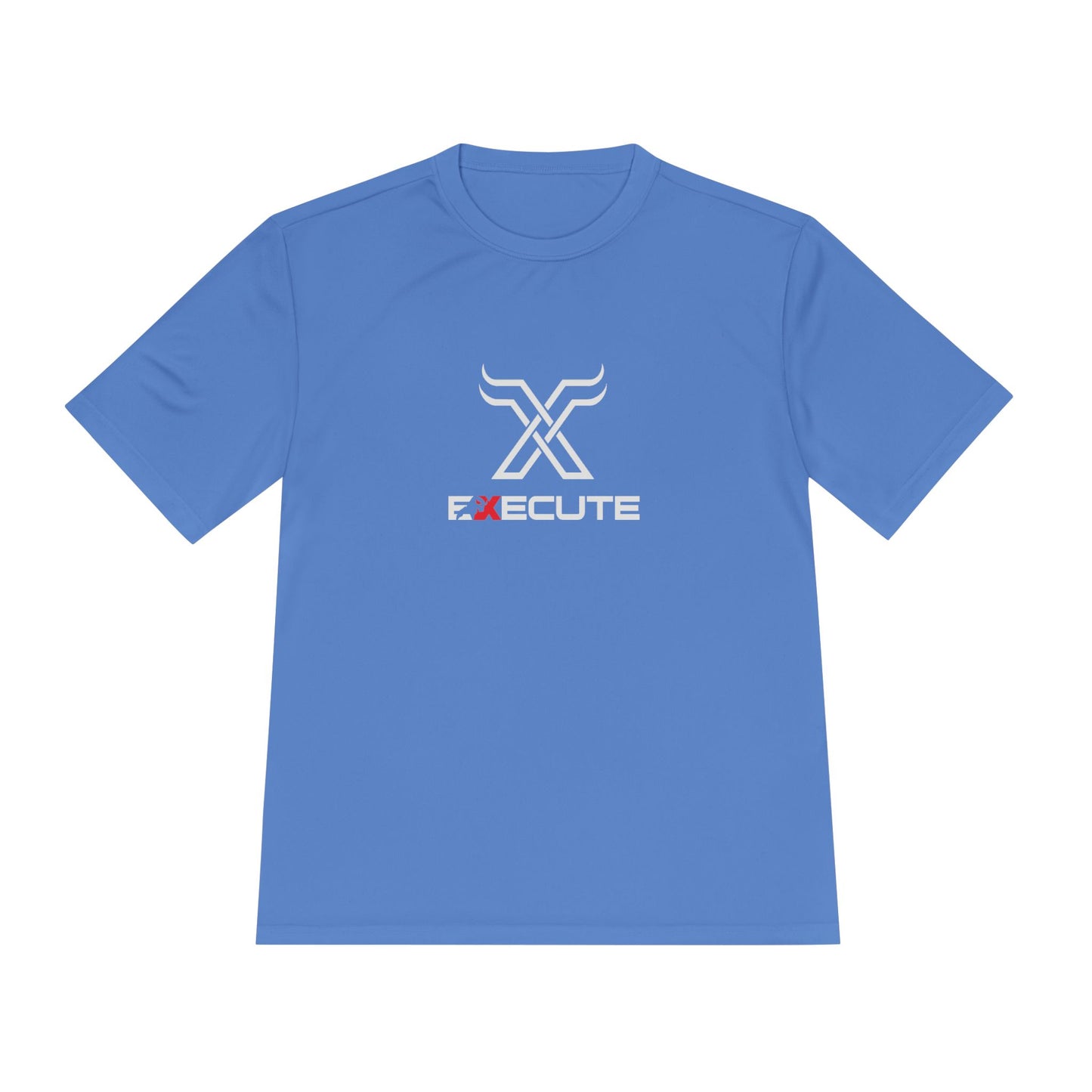 Execute Logo Performance Tee — Moisture-Wicking Athletic Shirt