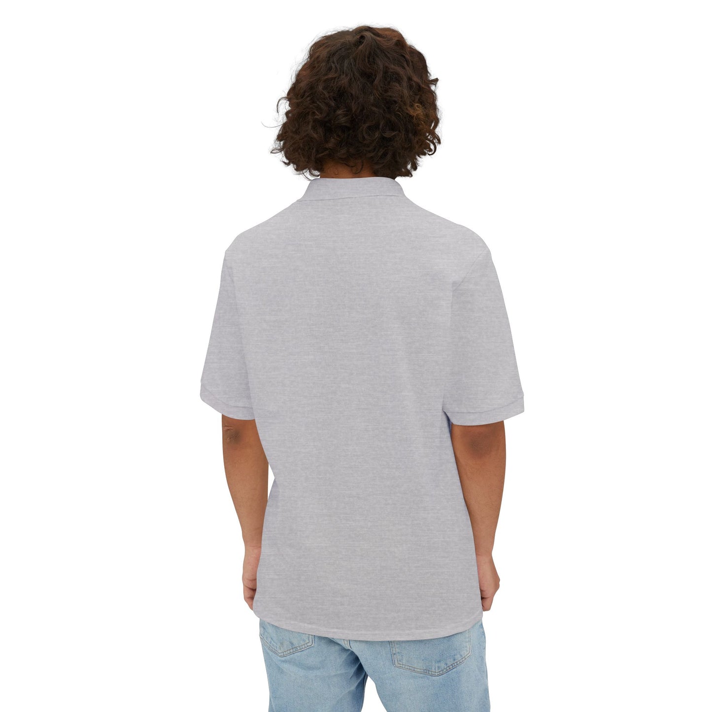 Men's Piqué Polo — Minimalist Xclusive Logo Chest Polo Shirt